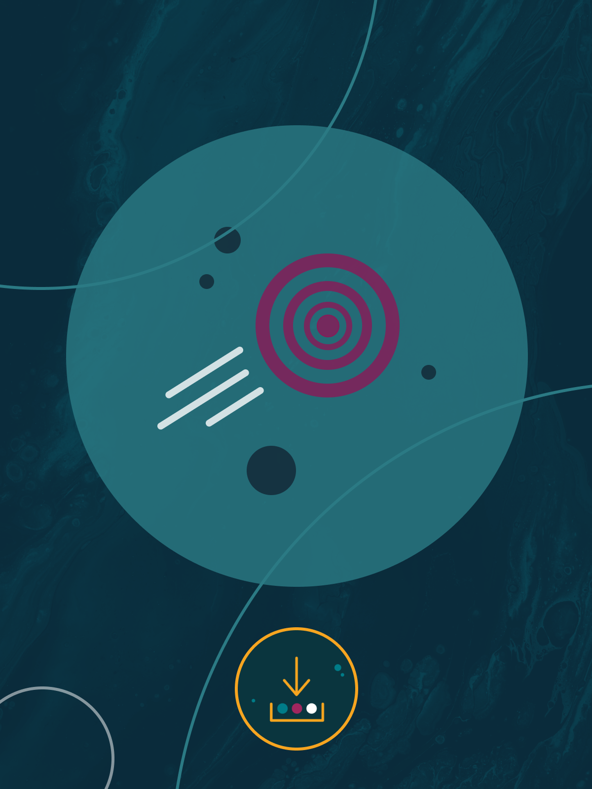 Catalyzing change w download icon